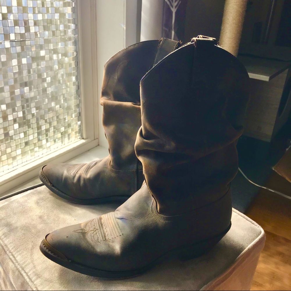 Women’s sz10 Double H slouch boots!